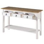 Console da ingresso Wood Hall 3 cassetti Corona