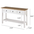 Console da ingresso Wood Hall 3 cassetti Corona