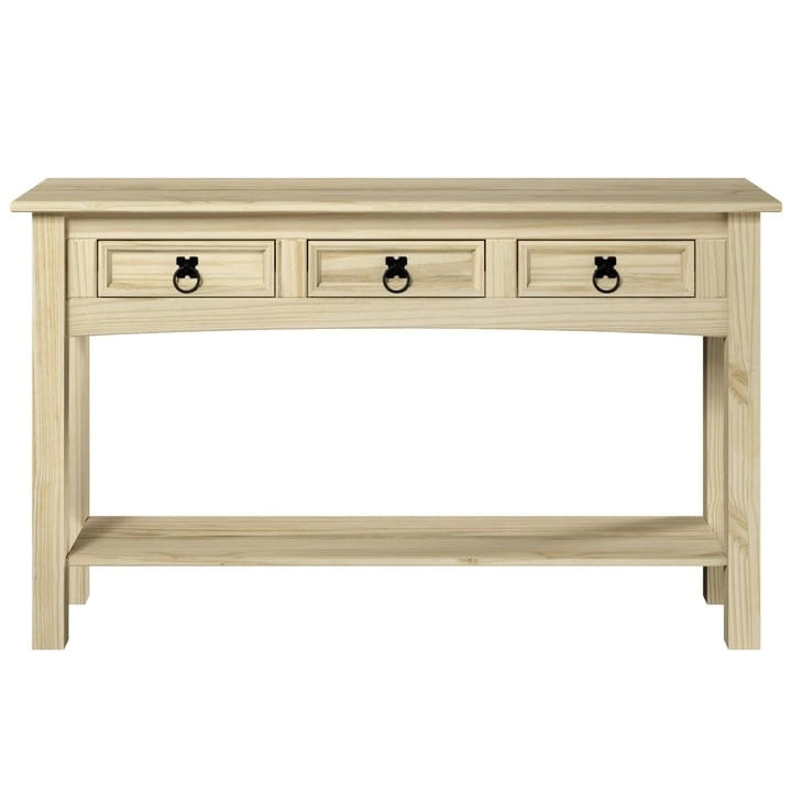Console da ingresso Wood Hall 3 cassetti Corona