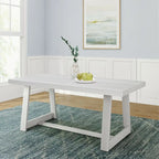 Tavolo da pranzo classico in legno massello Plank and Beam - 72