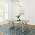 Tavolo da pranzo classico in legno massello Plank and Beam - 72