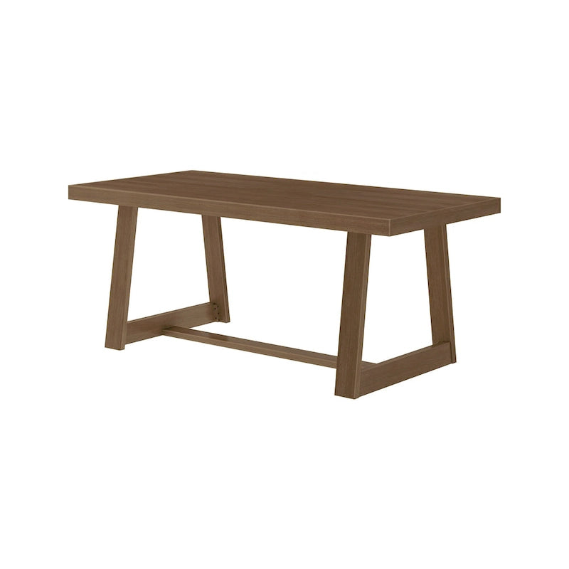 Tavolo da pranzo classico in legno massello Plank and Beam - 72