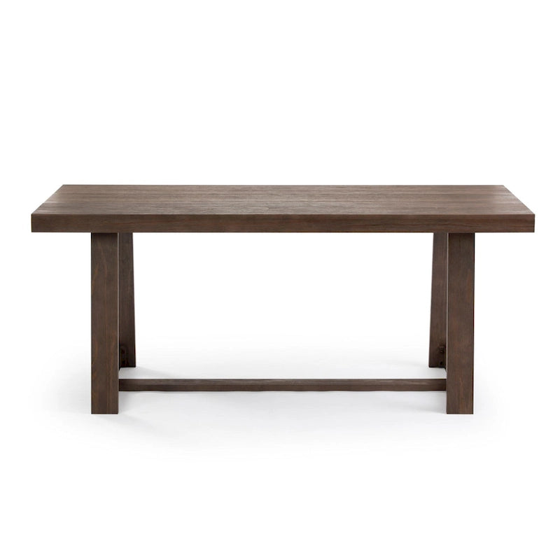 Tavolo da pranzo classico in legno massello Plank and Beam - 72
