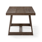 Tavolo da pranzo classico in legno massello Plank and Beam - 72