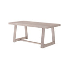 Tavolo da pranzo classico in legno massello Plank and Beam - 72