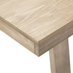 Tavolo da pranzo classico in legno massello Plank and Beam - 72