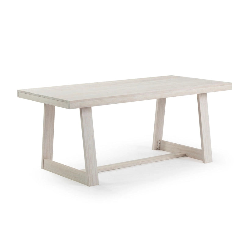 Tavolo da pranzo classico in legno massello Plank and Beam - 72