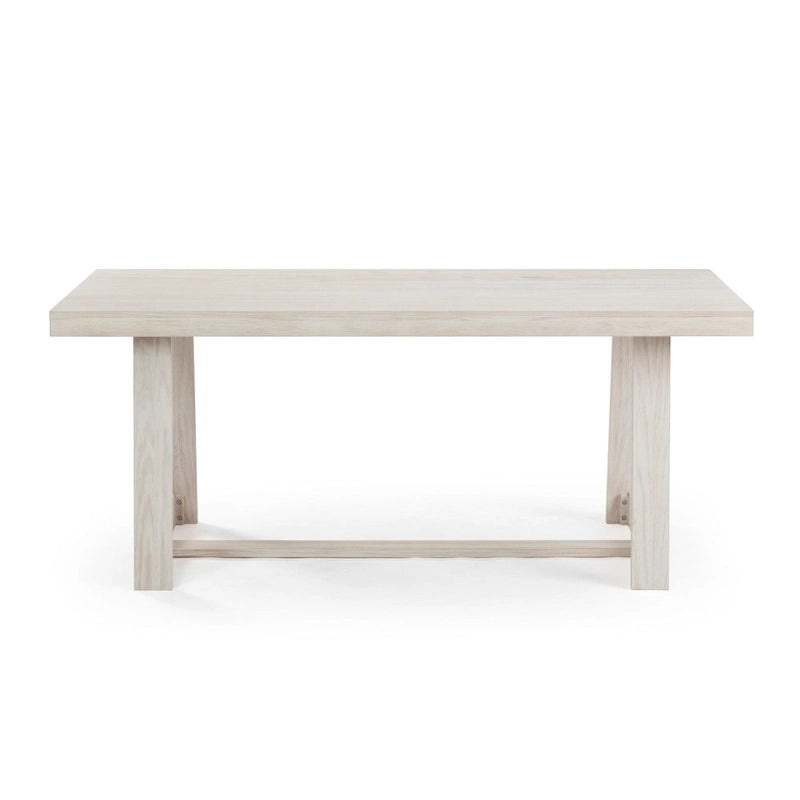 Tavolo da pranzo classico in legno massello Plank and Beam - 72
