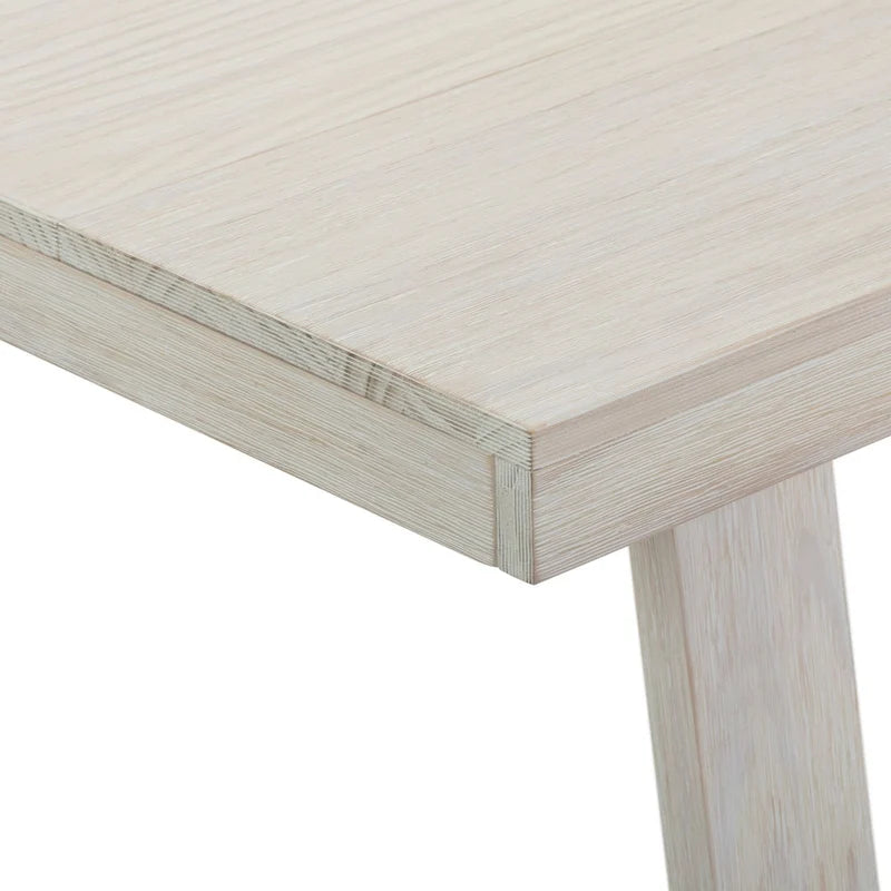 Tavolo da pranzo classico in legno massello Plank and Beam - 72