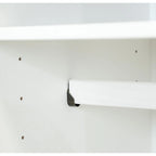 Guardaroba a tre ante in legno massello di pino, 183 cm (A) x 142 cm (L), ante a specchio o a pannello, 3 bastoni appendiabiti
