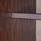 Guardaroba a tre ante in legno massello di pino, 183 cm (A) x 142 cm (L), ante a specchio o a pannello, 3 bastoni appendiabiti