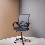 Sedia da Ufficio Ergonomica in Rete Traspirante Design Regolabile con Supporto Lombare e Mobilità Potenziata con Ruote Girevoli a 360°