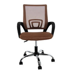 Sedia da Ufficio Ergonomica in Rete Traspirante Design Regolabile con Supporto Lombare e Mobilità Potenziata con Ruote Girevoli a 360°