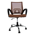 Sedia da Ufficio Ergonomica in Rete Traspirante Design Regolabile con Supporto Lombare e Mobilità Potenziata con Ruote Girevoli a 360°
