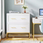 Tribesigns Lateral Filing Cabinet, 2-Drawer File Storage Cabinet