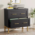 Tribesigns Lateral Filing Cabinet, 2-Drawer File Storage Cabinet