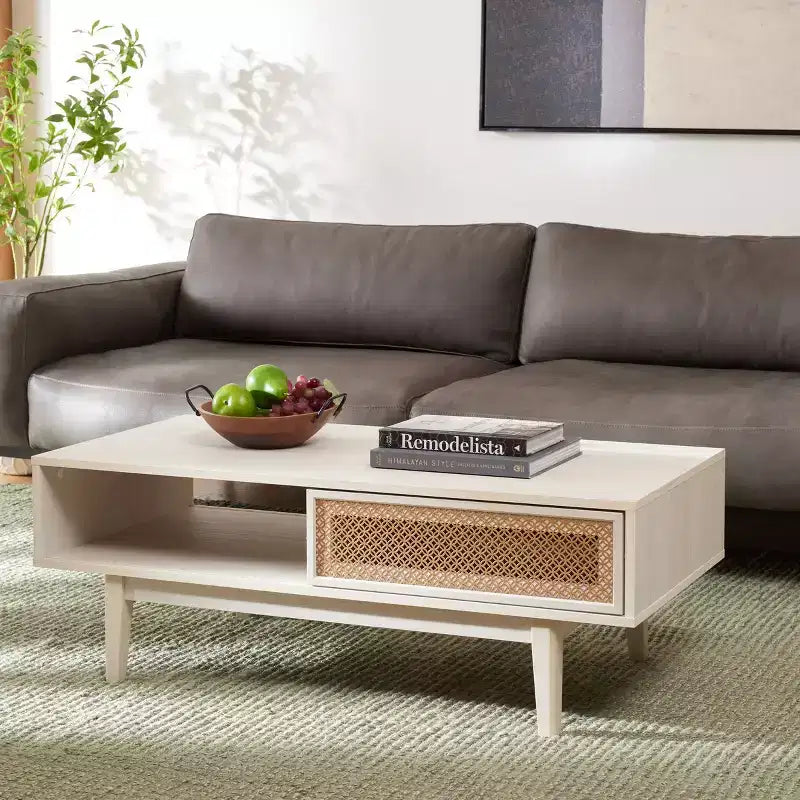 Ceu 2 Door Coffee Table - Safavieh