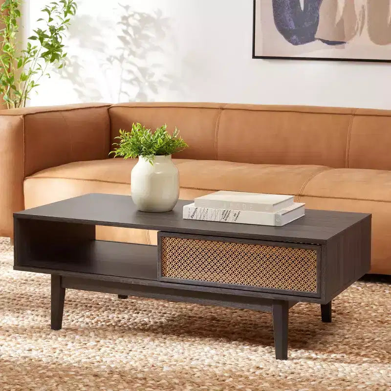 Ceu 2 Door Coffee Table - Safavieh
