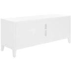 Riya 2 Door 1 Shelf Media Stand - MED5006 - White - Safavieh