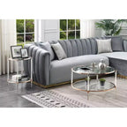 Royal Crest 2 Tier Acrylic Glass Coffee Table - Breighton Home