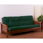 Materasso Futon in Twill Spesso 15 cm (Singolo, Una Piazza e Mezza, o Matrimoniale)
