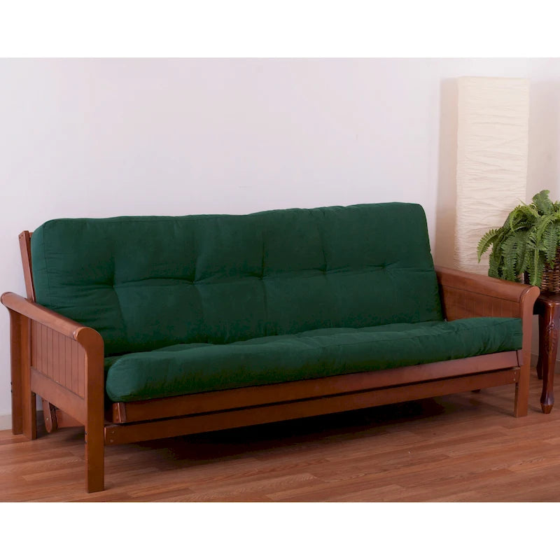 Materasso Futon in Twill Spesso 15 cm (Singolo, Una Piazza e Mezza, o Matrimoniale)