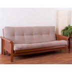 Materasso Futon in Twill Spesso 15 cm (Singolo, Una Piazza e Mezza, o Matrimoniale)