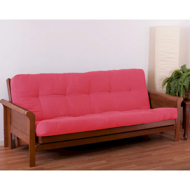 Materasso Futon in Twill Spesso 15 cm (Singolo, Una Piazza e Mezza, o Matrimoniale)