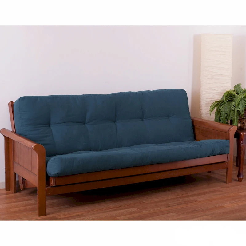 Materasso Futon in Twill Spesso 15 cm (Singolo, Una Piazza e Mezza, o Matrimoniale)