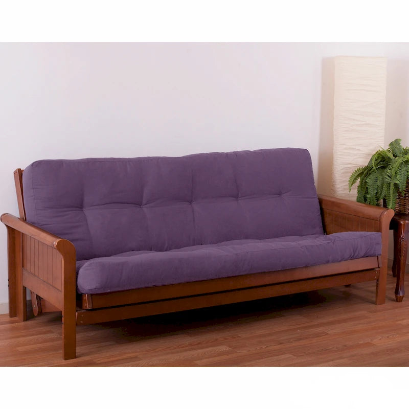 Materasso Futon in Twill Spesso 15 cm (Singolo, Una Piazza e Mezza, o Matrimoniale)