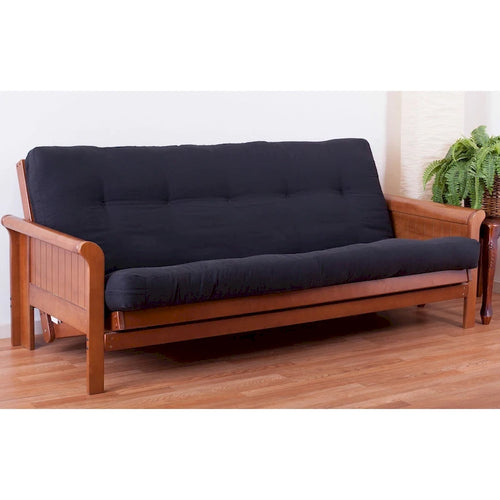 Materasso Futon in Twill Spesso 15 cm (Singolo, Una Piazza e Mezza, o Matrimoniale)