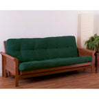 Materasso Futon in Twill Spesso 15 cm (Singolo, Una Piazza e Mezza, o Matrimoniale)
