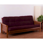 Materasso Futon in Twill Spesso 15 cm (Singolo, Una Piazza e Mezza, o Matrimoniale)
