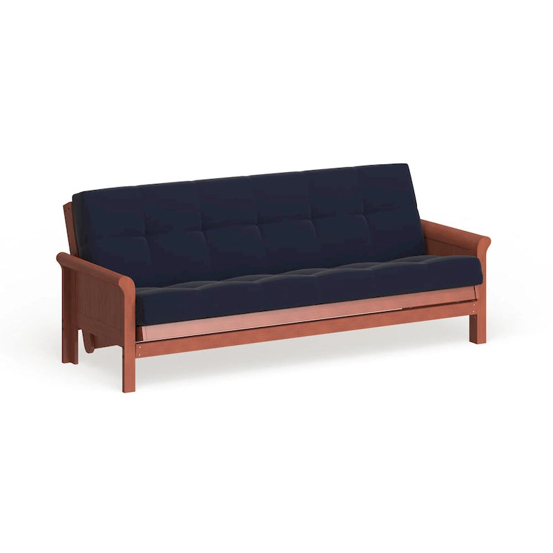 Materasso Futon in Twill Spesso 15 cm (Singolo, Una Piazza e Mezza, o Matrimoniale)