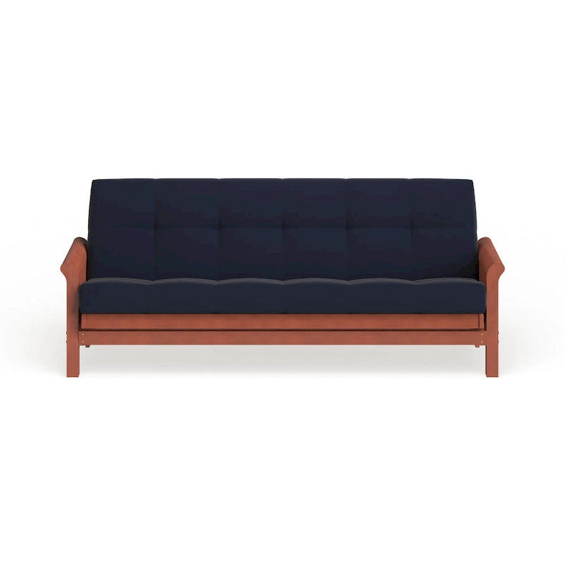 Materasso Futon in Twill Spesso 15 cm (Singolo, Una Piazza e Mezza, o Matrimoniale)