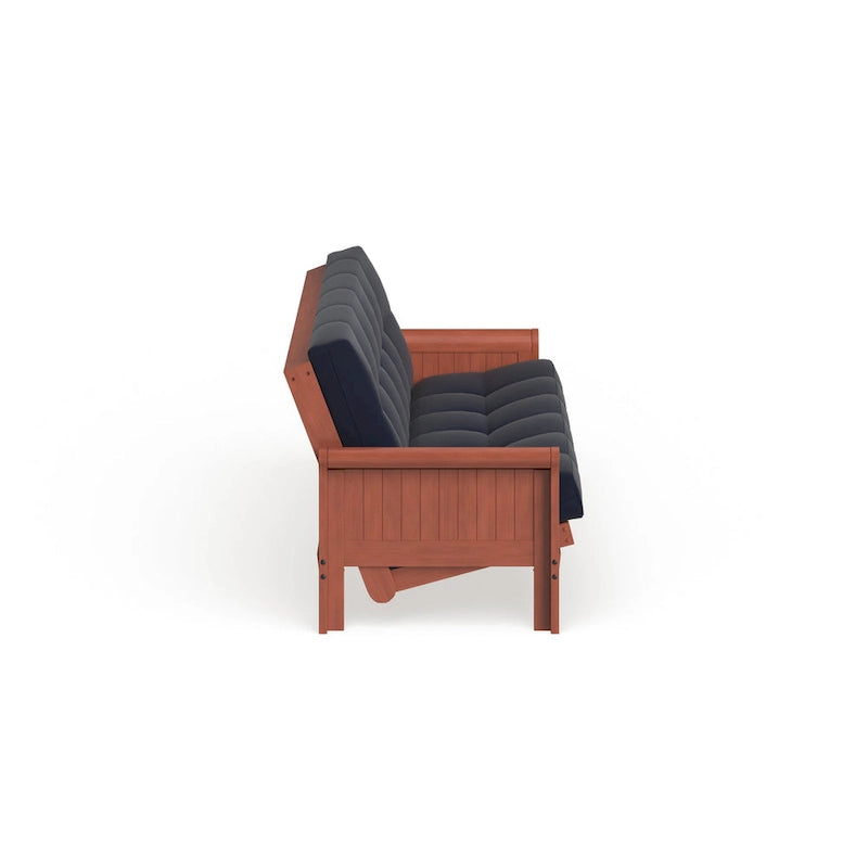 Materasso Futon in Twill Spesso 15 cm (Singolo, Una Piazza e Mezza, o Matrimoniale)