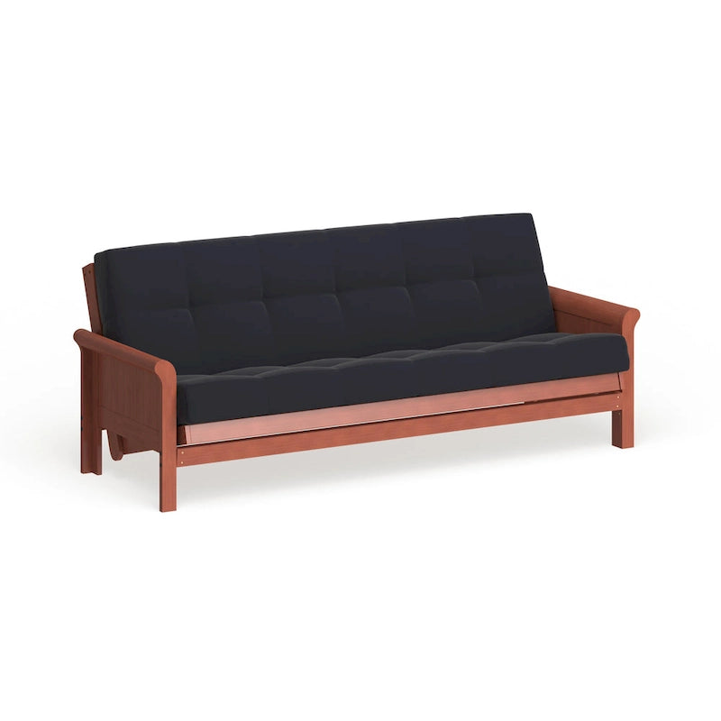 Materasso Futon in Twill Spesso 15 cm (Singolo, Una Piazza e Mezza, o Matrimoniale)