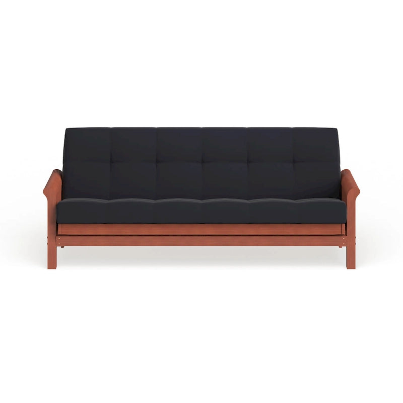 Materasso Futon in Twill Spesso 15 cm (Singolo, Una Piazza e Mezza, o Matrimoniale)