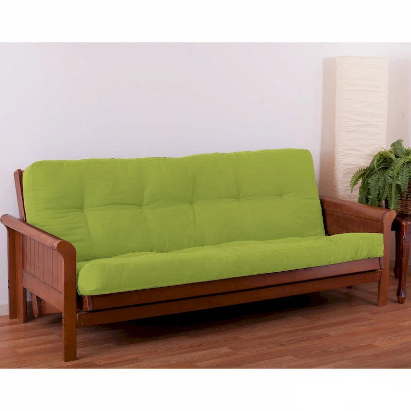 Materasso Futon in Twill Spesso 15 cm (Singolo, Una Piazza e Mezza, o Matrimoniale)