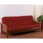 Materasso Futon in Twill Spesso 15 cm (Singolo, Una Piazza e Mezza, o Matrimoniale)