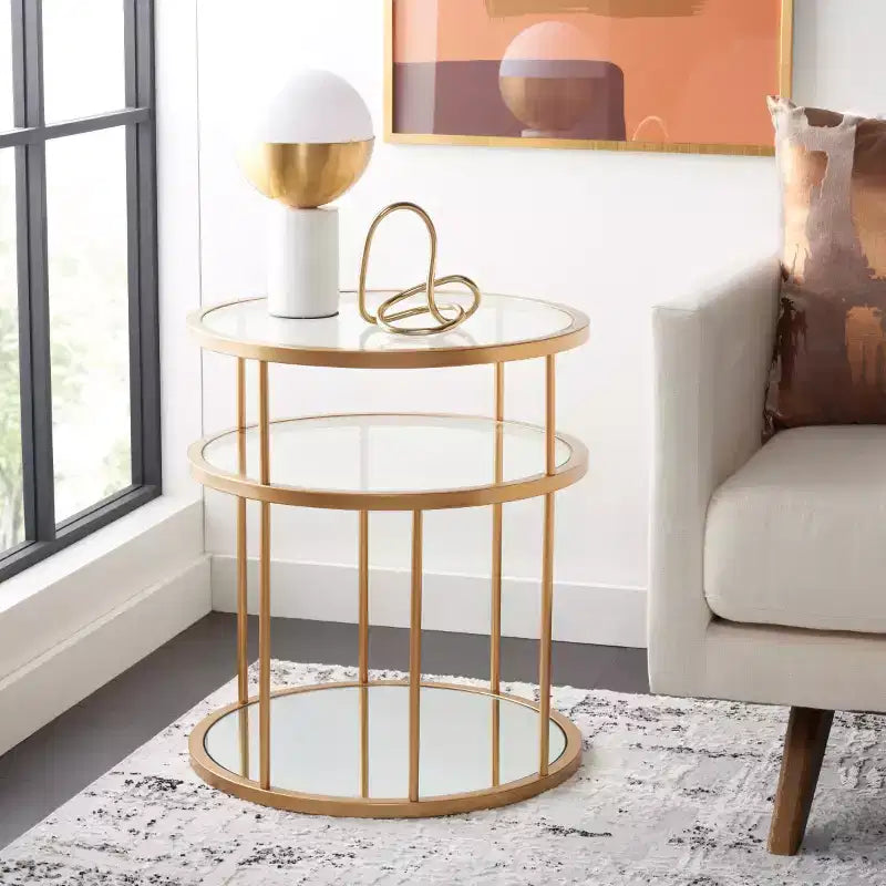 Layta 3 Shelf Accent Table - ACC6402 - Safavieh