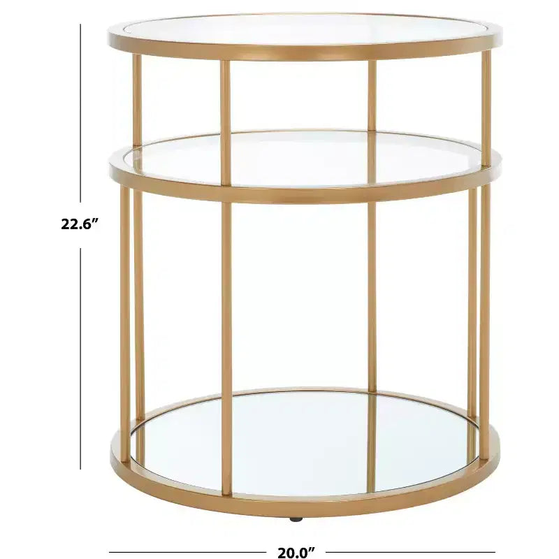 Layta 3 Shelf Accent Table - ACC6402 - Safavieh