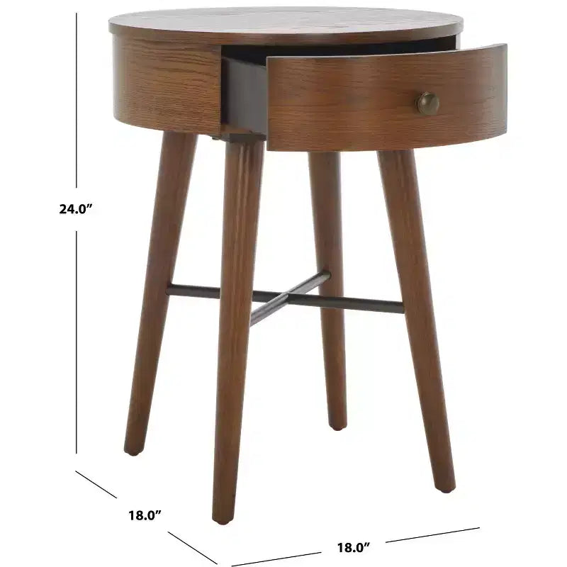 Scully 1 Drawer Nightstand - NST6406 - Safavieh