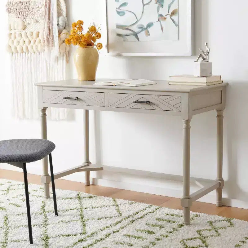 Mckinlee 2 Drawer Desk - DSK5705 - Safavieh
