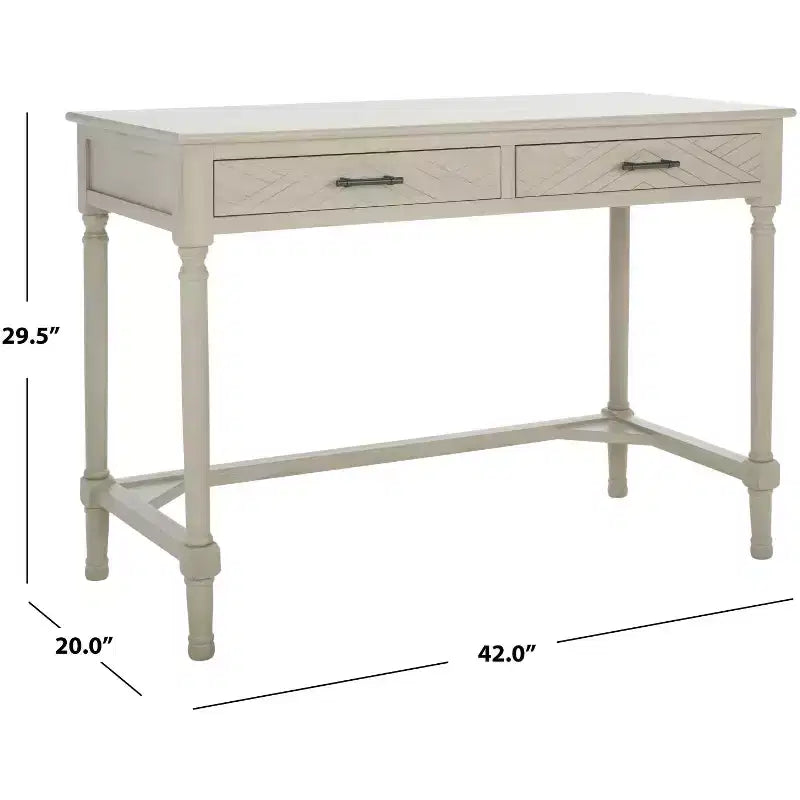 Mckinlee 2 Drawer Desk - DSK5705 - Safavieh