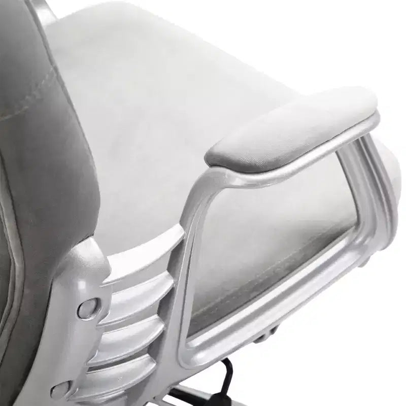 Vinsetto Vanity Middle Back Office Chair Tufted Backrest Swivel Rolling Wheels Task Chair with Height Adjustable Comfortable with Armrests