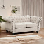 Morden Fort Divanetto Tufted Rivestito Chesterfield Divano a due posti