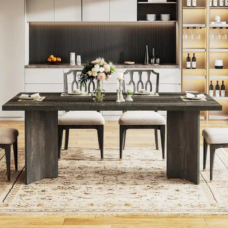 Tavolo da cucina da pranzo lungo 160 cm per sala da pranzo