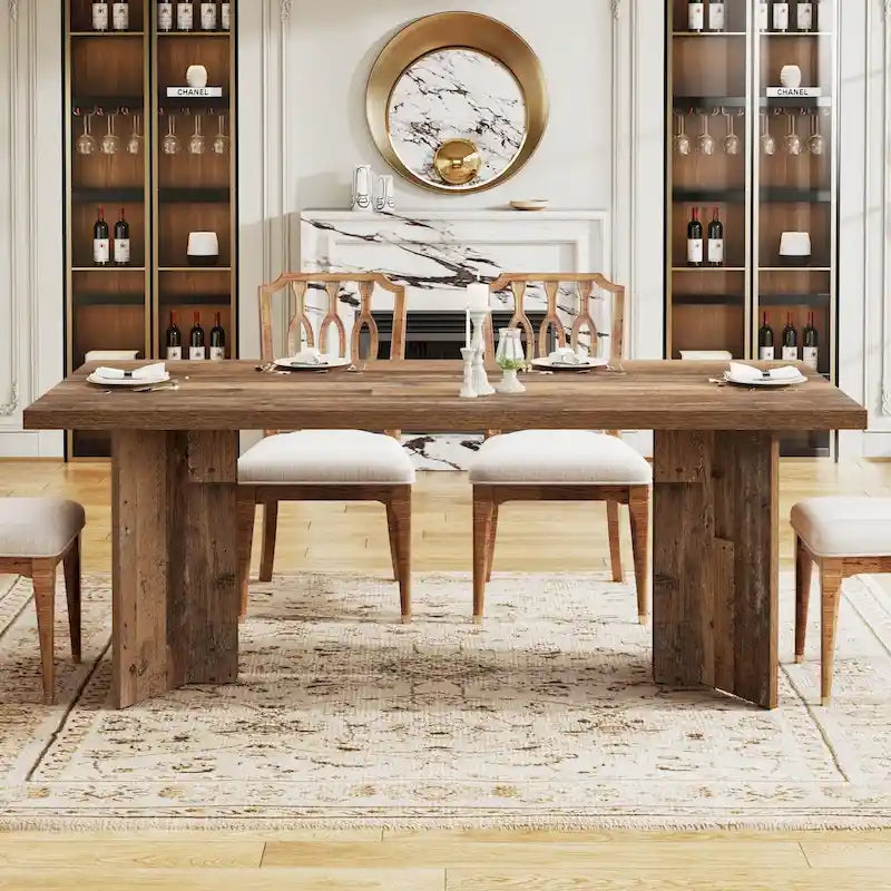 Tavolo da cucina da pranzo lungo 160 cm per sala da pranzo