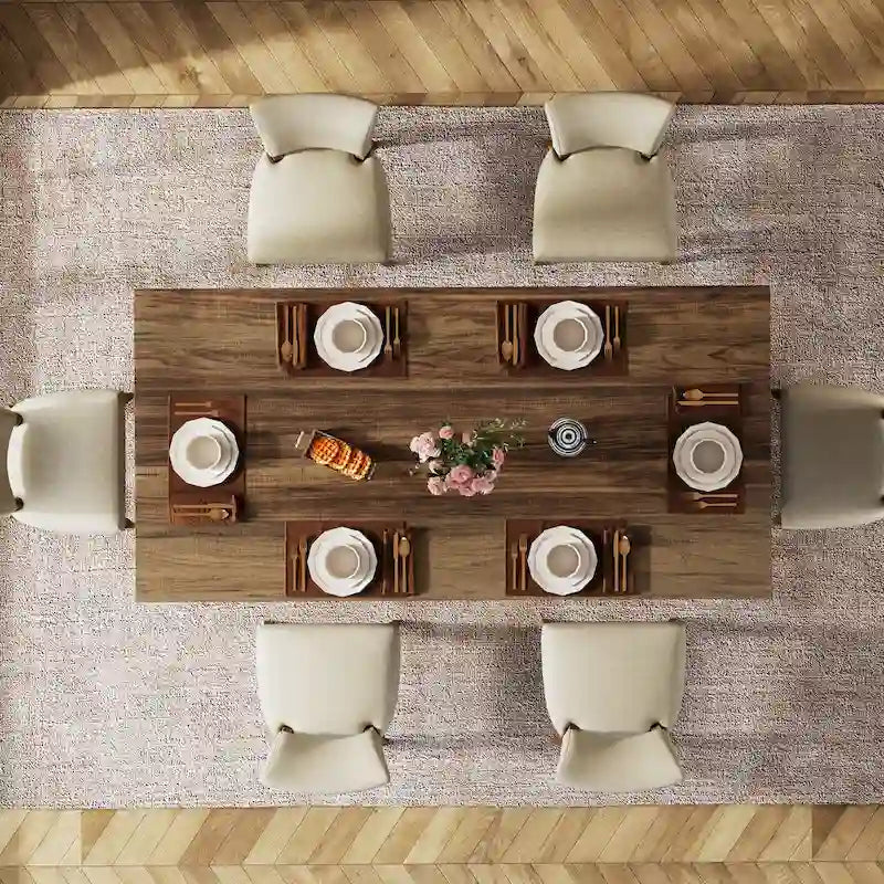 Tavolo da cucina da pranzo lungo 160 cm per sala da pranzo